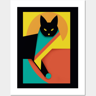 Bauhaus cat 3 Posters and Art